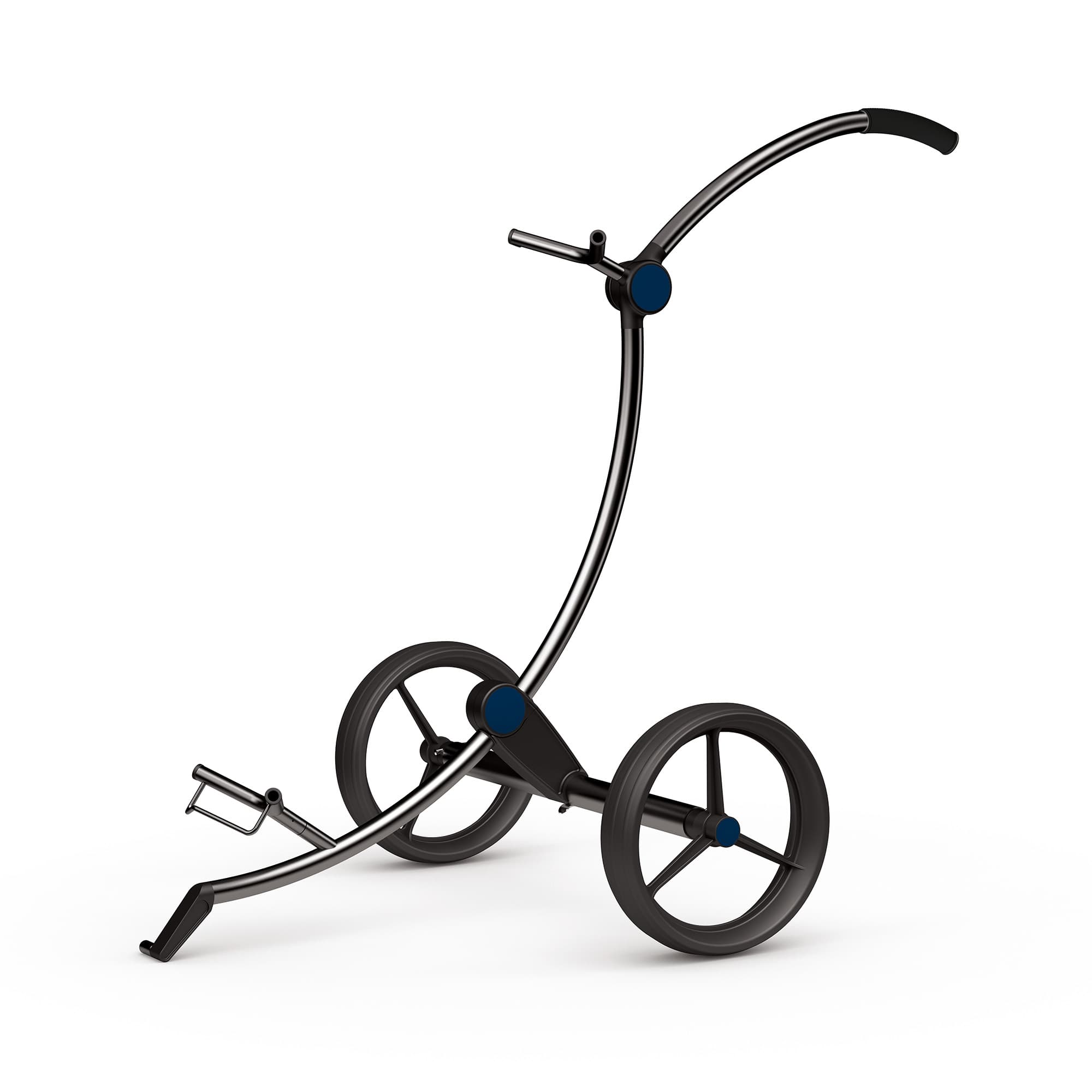 GolfQuant Titan Caddy 3s vorne Marineblau